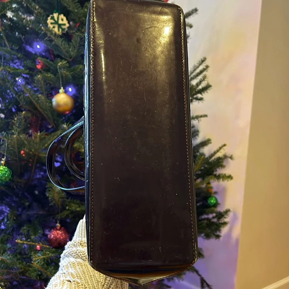 ✨ LOUIS VUITTON ✨ Authentic Monogram Vernis Wilshire PM Handbag Amarante Purple - Picture 13 of 16